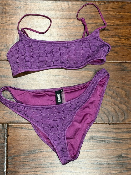 triangl swimwear Other - Triangl swimwear purple scoop next Bikini Set